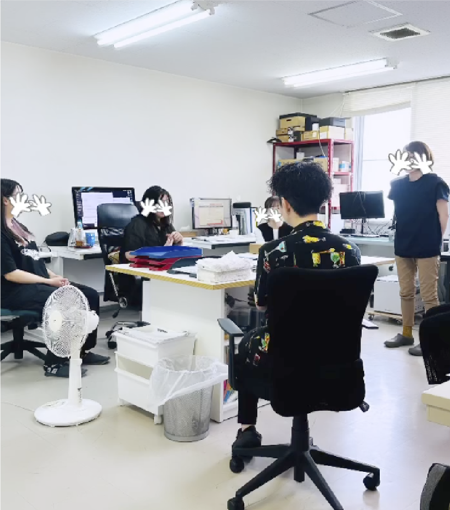 仕事風景の画像