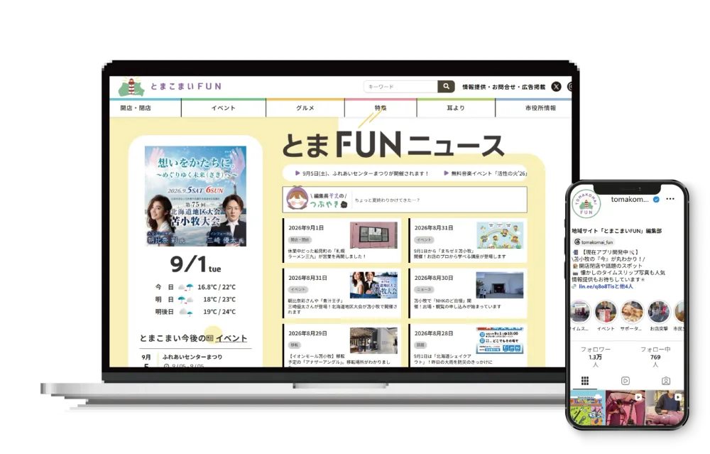 とまこまいFUN